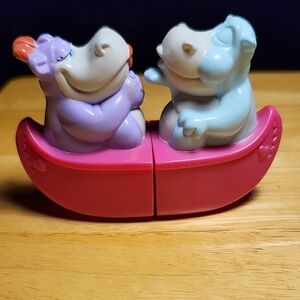 1994 McDonald's "Hip Hippos" Toy Flavio & Marita From Animaniacs
